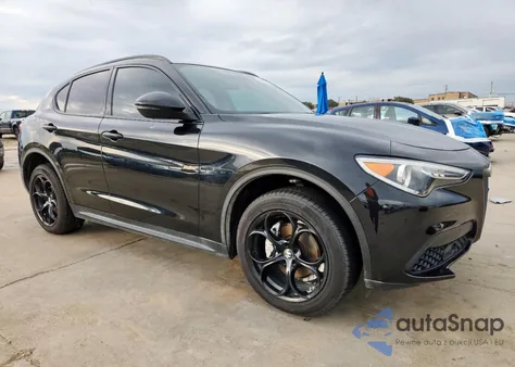 2021 Alfa Romeo Stelvio Sport из США, поврежденный, VIN ZASPAKAN1M7D09692